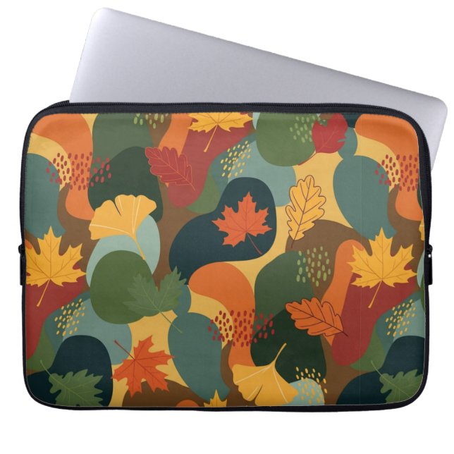 Housse Pour Ordinateur Portable Golden Hour, All Day Long. (Devant)