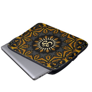 Housse pour ordinateur portable Golden Solar Aum F