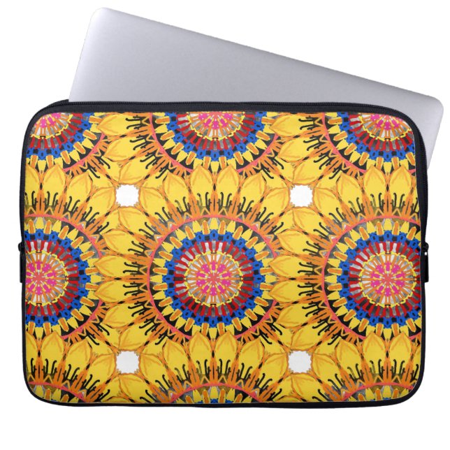 Housse Pour Ordinateur Portable Golden sunburst  (Devant)