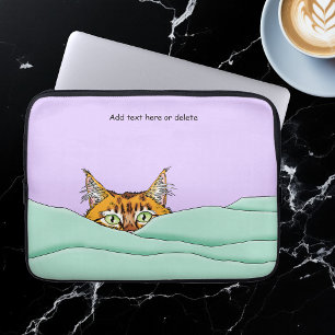 Housse Pour Ordinateur Portable Good Morning Orange Cat Funny