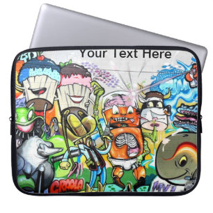 Housse Pour Ordinateur Portable Graffiti Fun