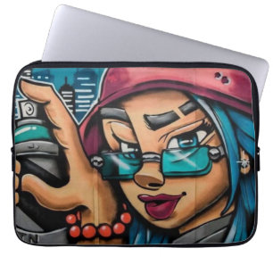 Housse Pour Ordinateur Portable Graffiti pour fille Atlanta