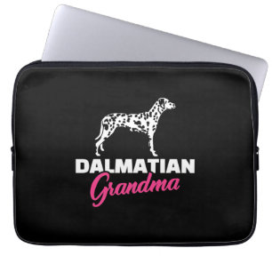 Housse Pour Ordinateur Portable Grand-mère dalmate