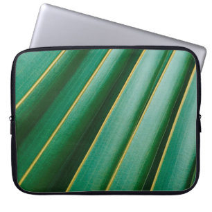 Housse Pour Ordinateur Portable Grandes plantes de texture verte
