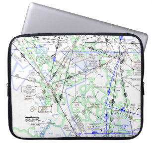 Housse Pour Ordinateur Portable Graphique aéronautique