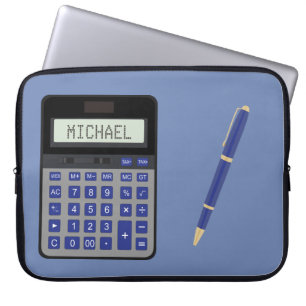 Housse Pour Ordinateur Portable Graphique Calculateur et stylo