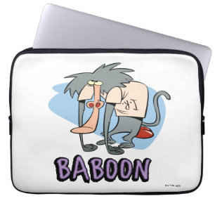Housse Pour Ordinateur Portable Graphique de caractères I.R. Baboon