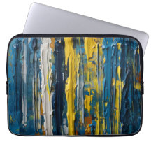 Grilles Abstraites verticales peintes à l'huile