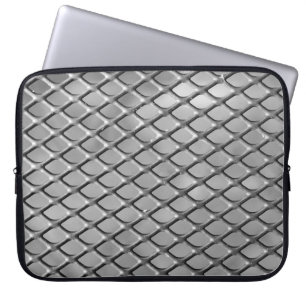 Housse Pour Ordinateur Portable gris arrière - plan Abstrait