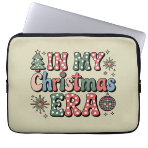 Housse Pour Ordinateur Portable Groovy Dans Mon Ère De Noël Drôle Professeur