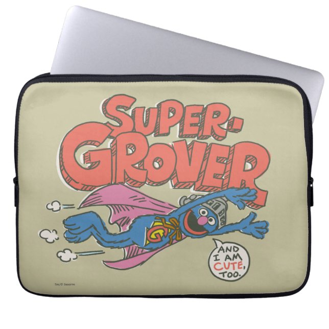 Housse Pour Ordinateur Portable Grover Vintage Kids 1 (Devant)