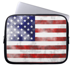 Housse Pour Ordinateur Portable Grunge Etats-Unis