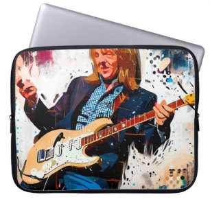 Housse Pour Ordinateur Portable guitariste cool