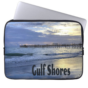Housse Pour Ordinateur Portable Gulf Shores Alabama Beach Sunrise Pier
