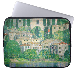 Housse Pour Ordinateur Portable Gustav Klimt - Église à Cassone