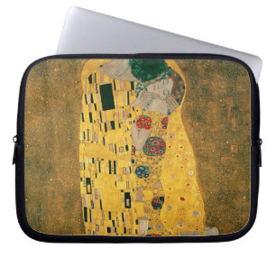 Housse Pour Ordinateur Portable Gustav Klimt The Kiss (Lovers) GalleryHD Vintage