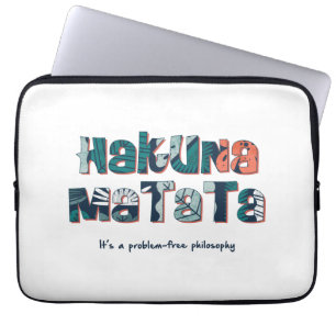 Housse Pour Ordinateur Portable Hakuna Matata