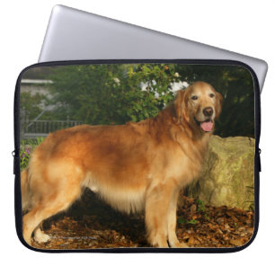 Housse Pour Ordinateur Portable Halètement de golden retriever