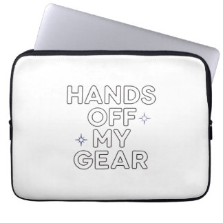Housse pour ordinateur portable Hands Off My Gear