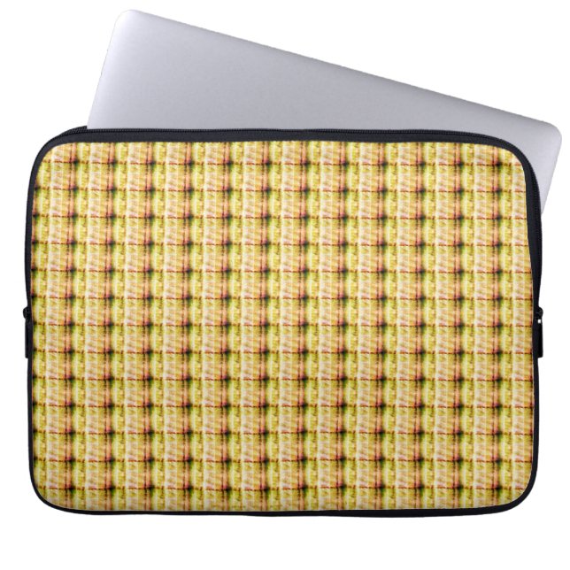 Housse Pour Ordinateur Portable Hapa Plaid Green 1974, (Devant)