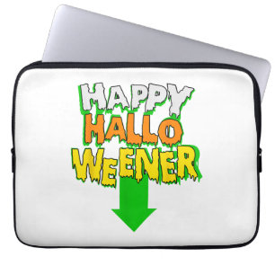 Housse Pour Ordinateur Portable Happy Halloweener drôle Halloween