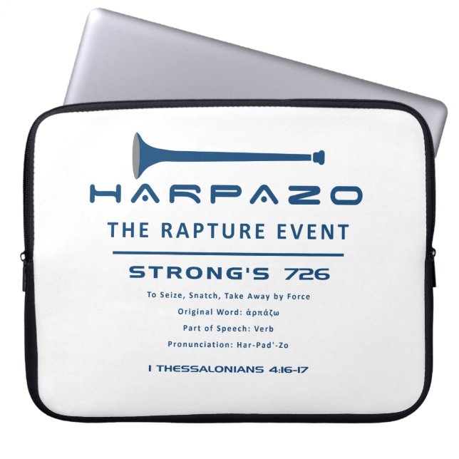 Housse Pour Ordinateur Portable Harpazo Rapture, événement (Devant)