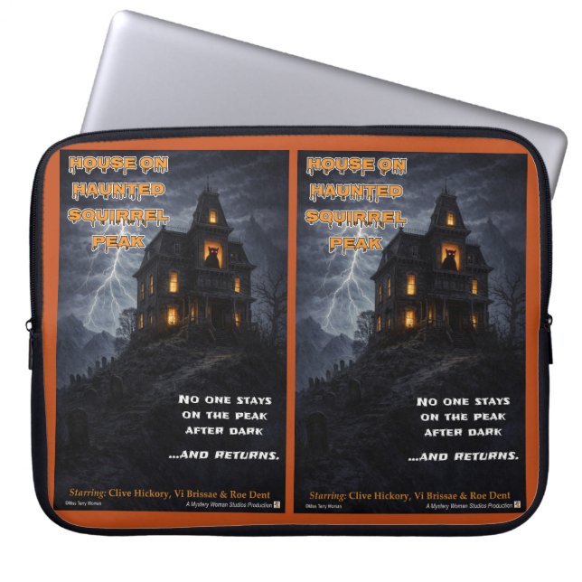 Housse Pour Ordinateur Portable Haunted Squirrel Peak (Devant)