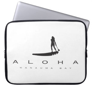 Housse Pour Ordinateur Portable Hawaii se tient à patauger