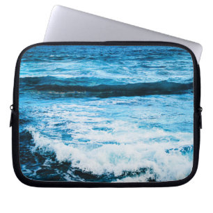 Housse Pour Ordinateur Portable Hawaii vagues océaniques turquoise photo tropicale