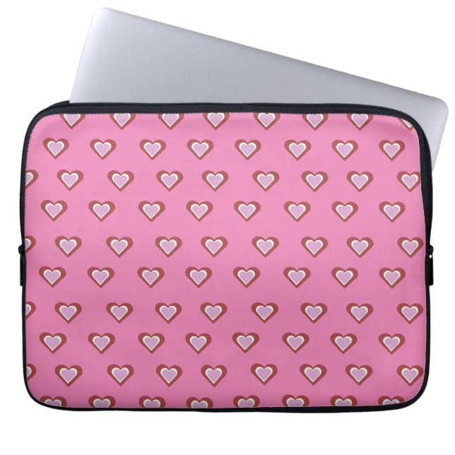 Housse Pour Ordinateur Portable Hearts (Devant)