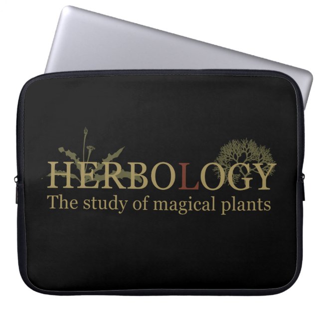 Housse Pour Ordinateur Portable herbologie (Devant)