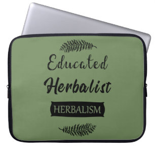 Housse Pour Ordinateur Portable herboriste instruit