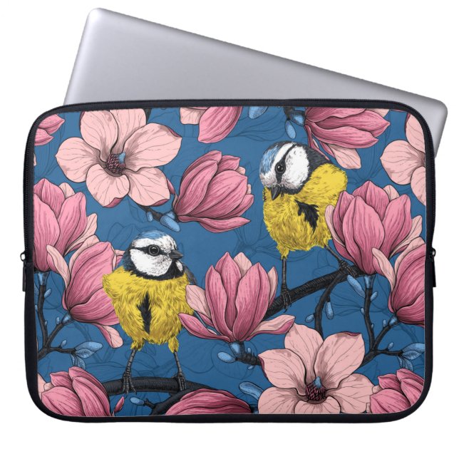 Housse Pour Ordinateur Portable Heure du printemps (Devant)