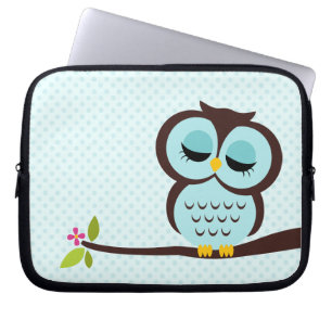 Housse Pour Ordinateur Portable Hibou mignon d'Aqua