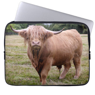 Housse pour ordinateur portable Highland Cow