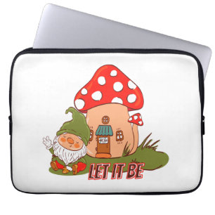 Housse Pour Ordinateur Portable Hippie Que Ça Soit Gnome