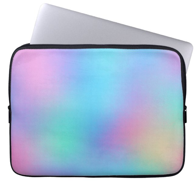 Housse Pour Ordinateur Portable Holographic Pastel Dream (Devant)