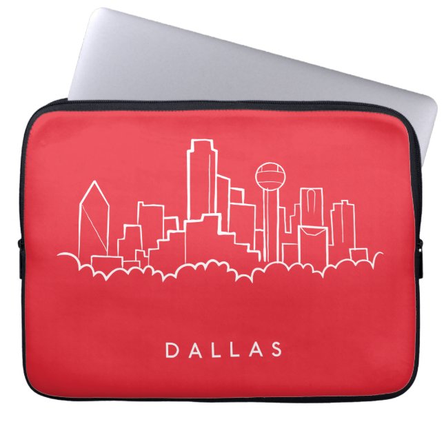 Housse Pour Ordinateur Portable Horizon de Dallas le Texas (Devant)