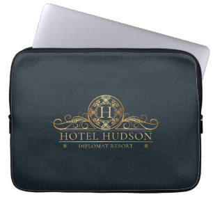 Housse Pour Ordinateur Portable Hôtel de luxe Branding Monogrammed