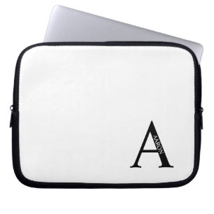 Housse Pour Ordinateur Portable Housse d'ordinateur portable avec monogramme et no
