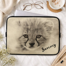 Housse Pour Ordinateur Portable Housse d'ordinateur portable Bébé Guépard mignon