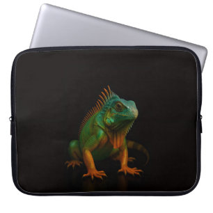 Housse Pour Ordinateur Portable Housse d'ordinateur portable Black 4 Luxe, Iguane