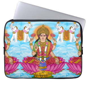 Housse Pour Ordinateur Portable Housse d'ordinateur portable déesse Lakshmi