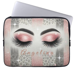 Housse Pour Ordinateur Portable Housse d'ordinateur portable Modern Pink Glitter E