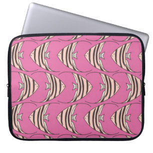 Housse Pour Ordinateur Portable Housse d'ordinateur portable Pink Angel Fish