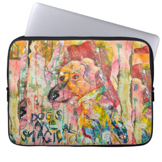 Housse Pour Ordinateur Portable Housse d'ordinateur portable pour chien magique