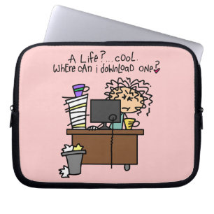 Housse Pour Ordinateur Portable Humour de la vie de téléchargement