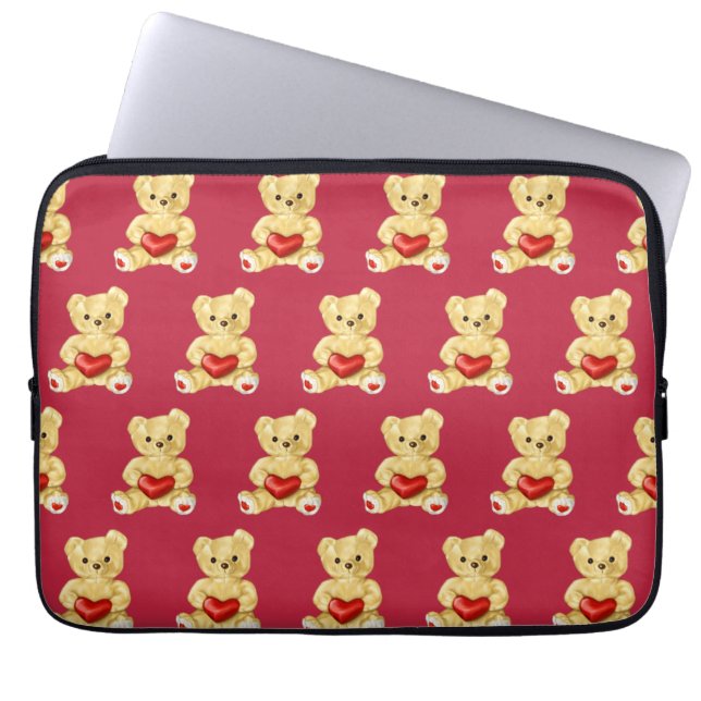 Housse Pour Ordinateur Portable Hypnotiser les enfants mignons de motif d'ours de (Devant)