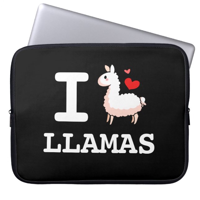 Housse Pour Ordinateur Portable I lamas de lama (Devant)