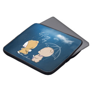 Housse Pour Ordinateur Portable Il pleut jour   15 pouces